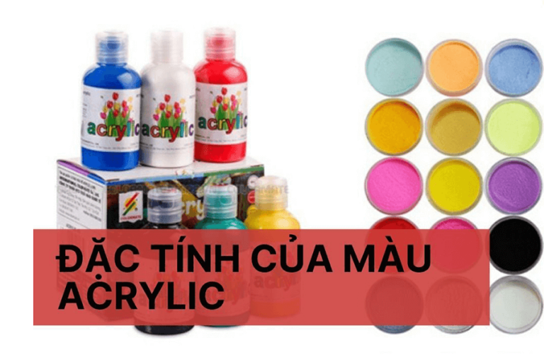 Màu Acrylic Là Gì? | Phân Biệt Giữa Sơn Dầu Và Sơn Acrylic - Tranh Sơn ...