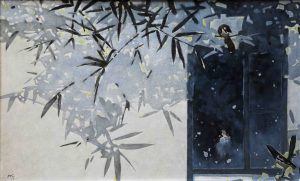 Hóng III - Tranh Sơn Dầu Nghệ Thuật của Họa Sĩ Đặng Vũ Hà