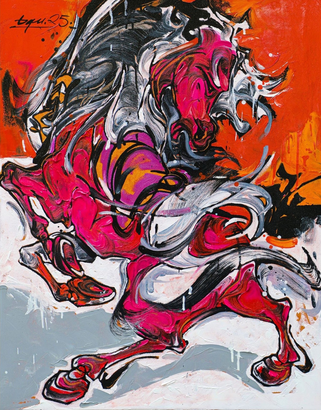 Hồng Phong - Tranh sơn dầu độc bản của Hoạ sĩ Lã Bá Quân Hồng Phong - Tranh sơn dầu độc bản của Hoạ sĩ Lã Bá Quân