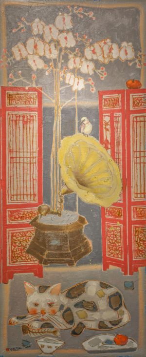 Thanh Âm Mùa Xuân - Tranh Sơn Dầu của Họa Sĩ Khổng Đỗ Duy