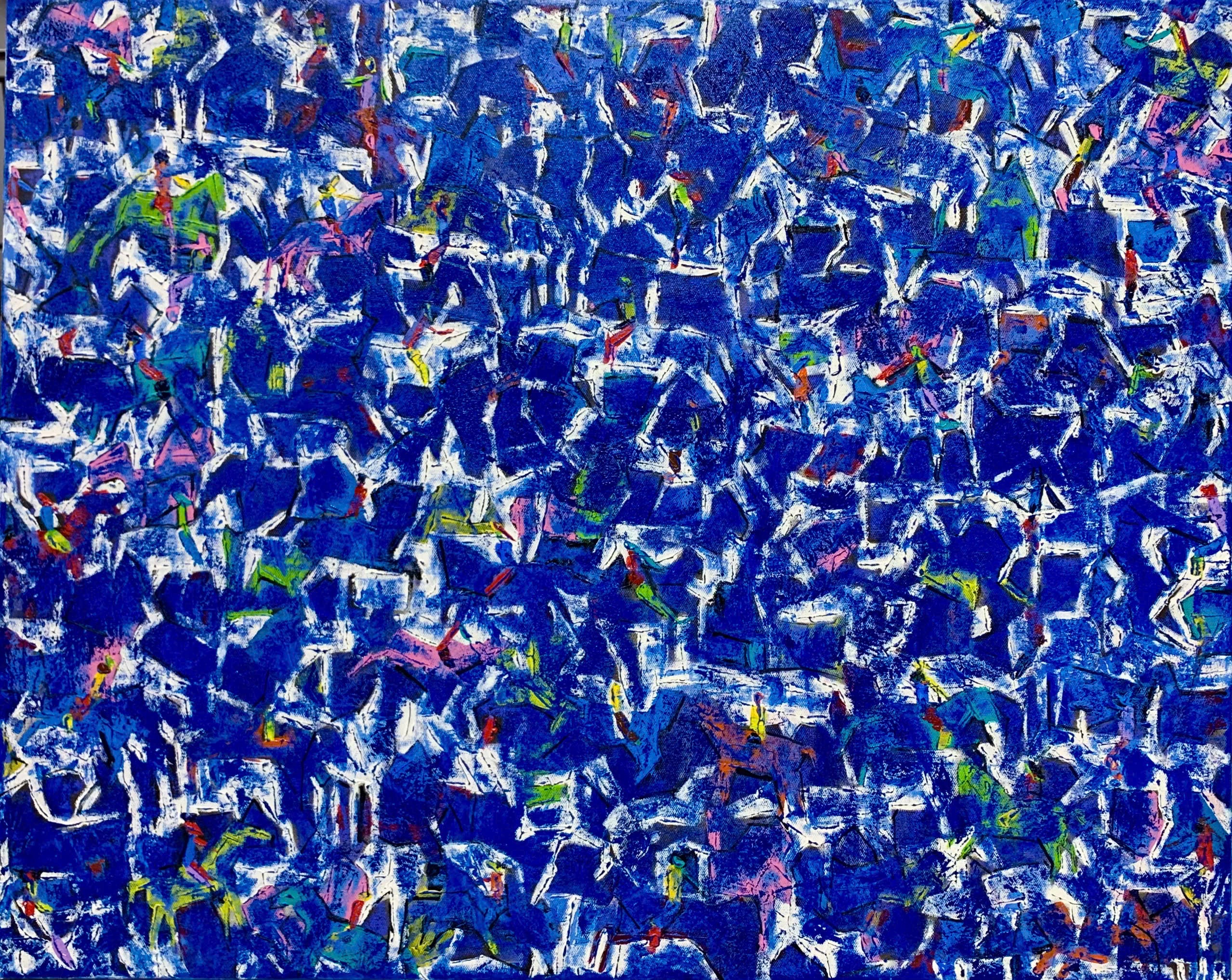 Tụ I - Tranh Sơn Dầu của Họa Sĩ Nguyễn Phan Bách