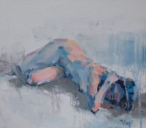 Khỏa Thân 28 - Tranh Sơn Dầu Khỏa Thân của Họa Sĩ Danh Cường