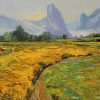 Mùa Gặt VIII - Tranh Sơn Dầu HS Đặng Đình Ngõ
